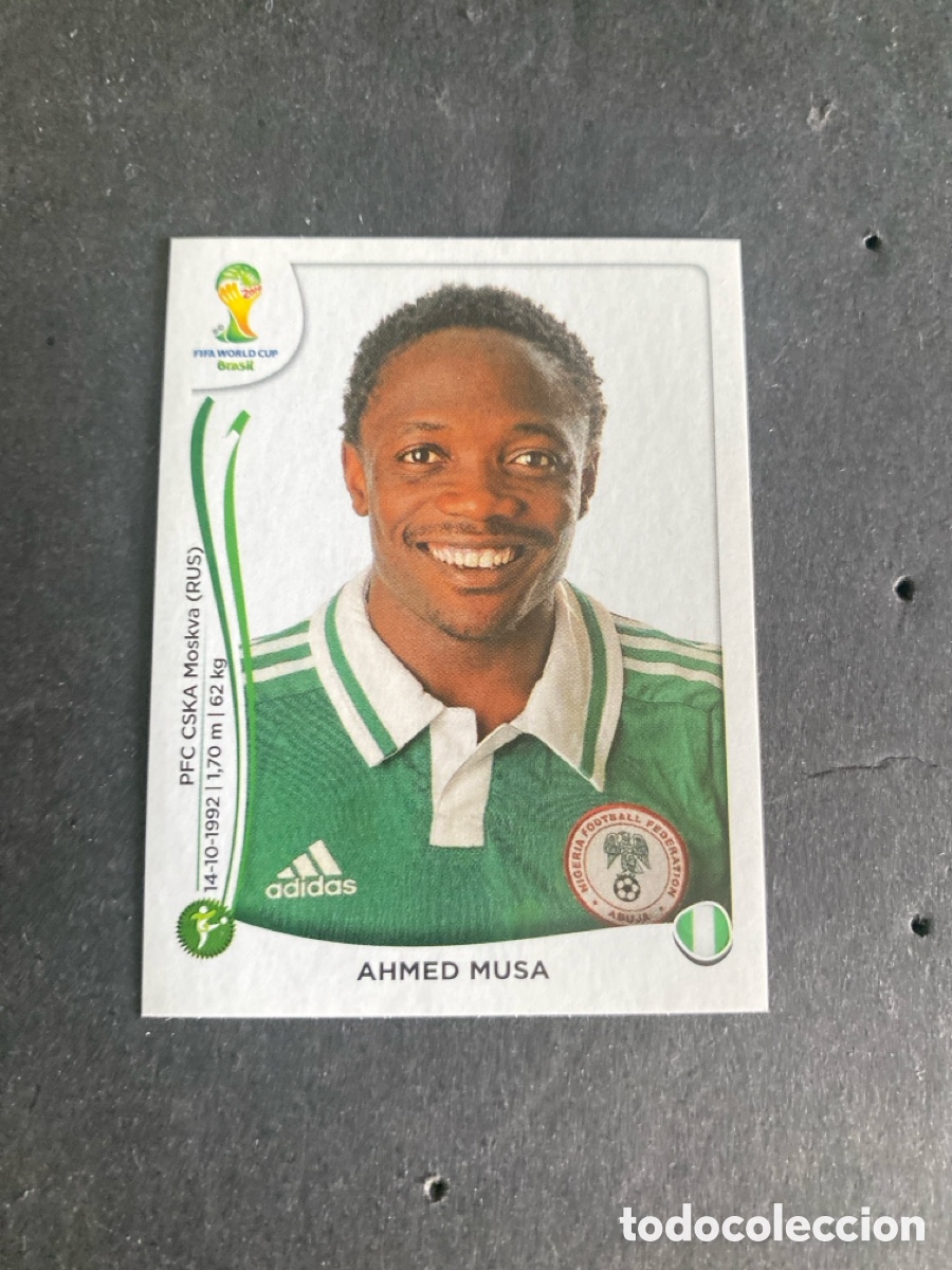 Cromos de F&uacute;tbol: Cromo Mundial Brasil 2014 Nigeria N* 484