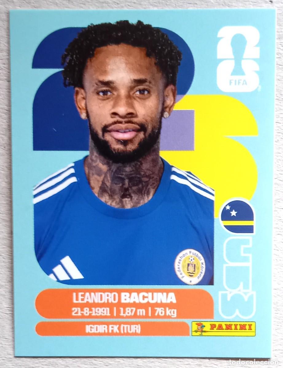 Cromos de F&uacute;tbol: Figurina Panini 2026 Cromo World Cup Usa Mundial 2026 Leandro Bacuna Curacao n CUW 12