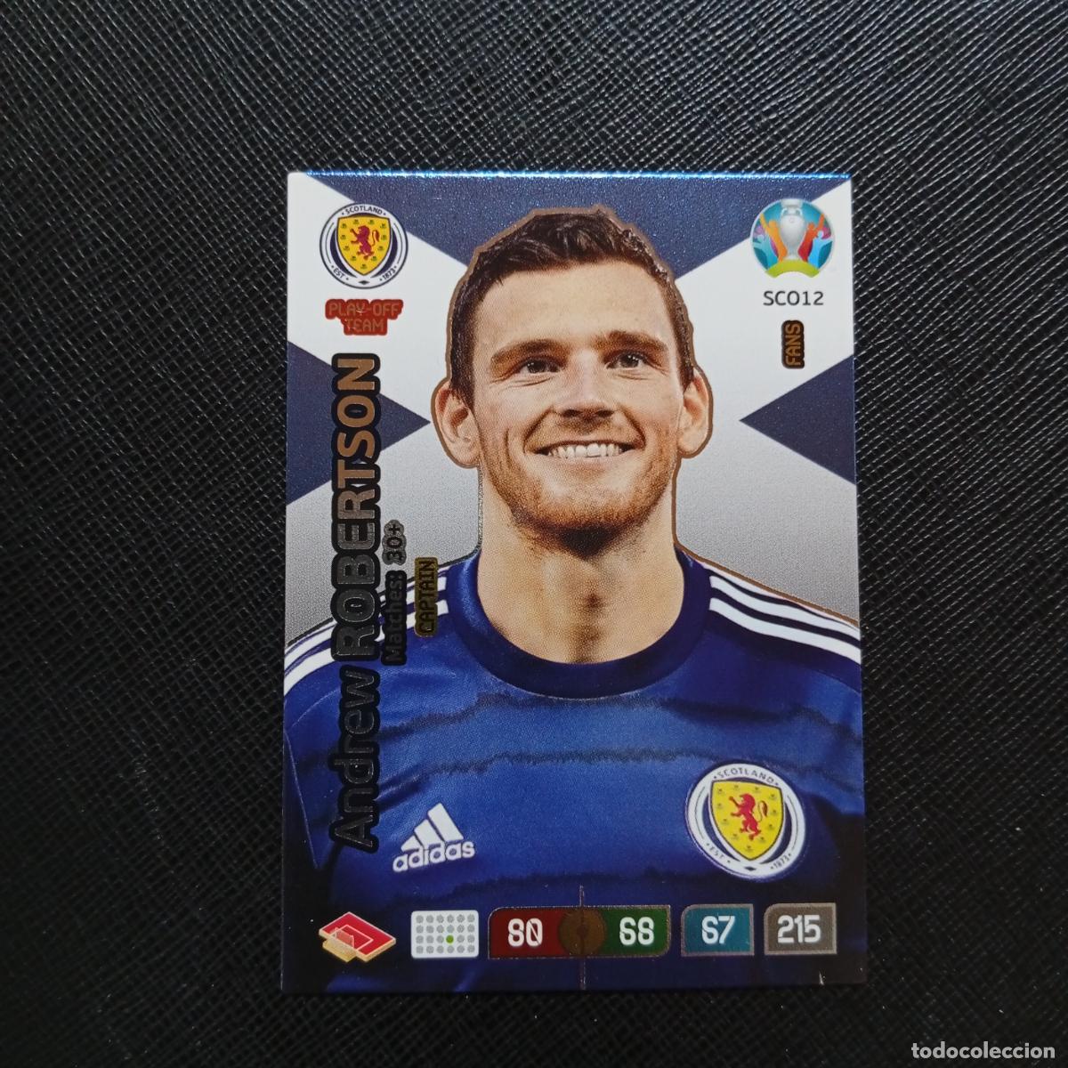 Cromos de F&uacute;tbol: EXTRA ROBERTSON ESCOCIA PANINI ADRENALYN XL UEFA EURO 2020 CROMO FUTBOL 20- A209 PG16