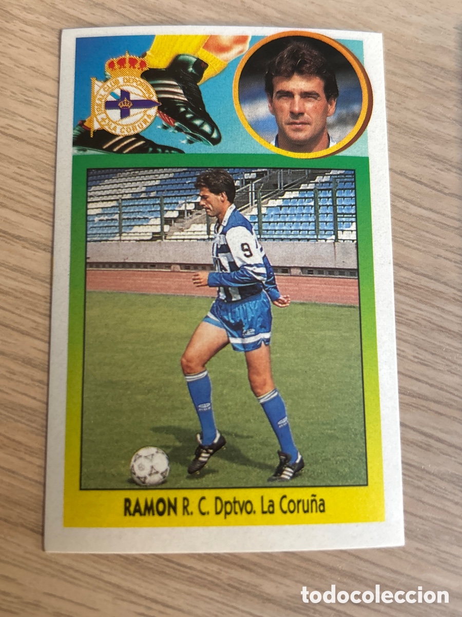 Figurine di Calcio: RAMON DEPORTIVO BAJA LIGA ESTE 1993 1994 93 94 ADHESIVO NUNCA PEGADO SIN PEGAR