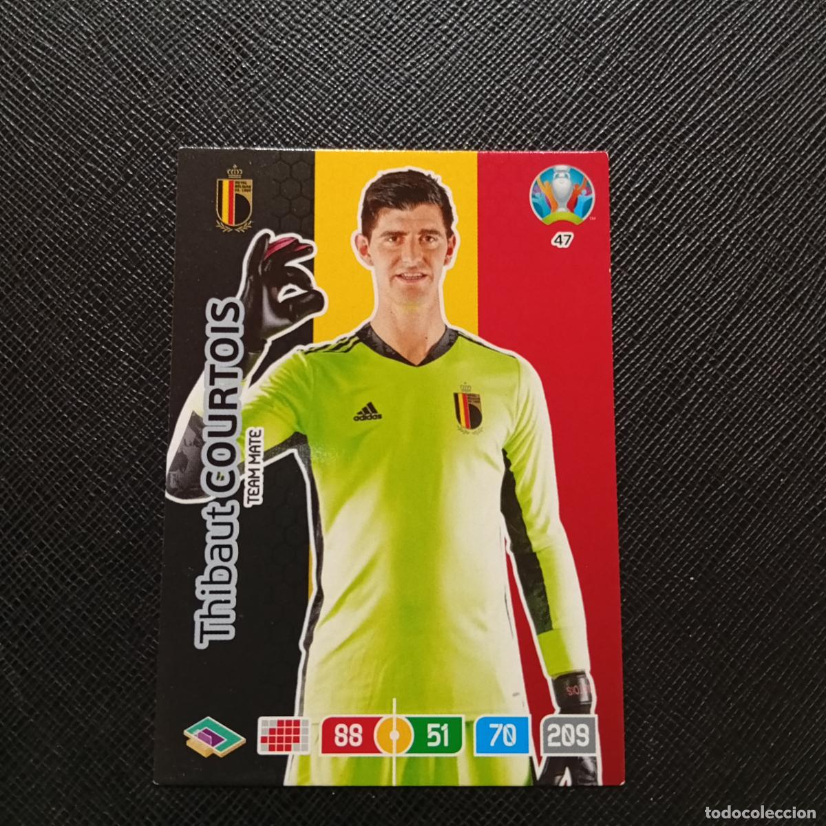 Figurine di Calcio: 47 COURTOIS BELGICA PANINI ADRENALYN XL UEFA EURO 2020 CROMO FUTBOL 20- A209 PG17