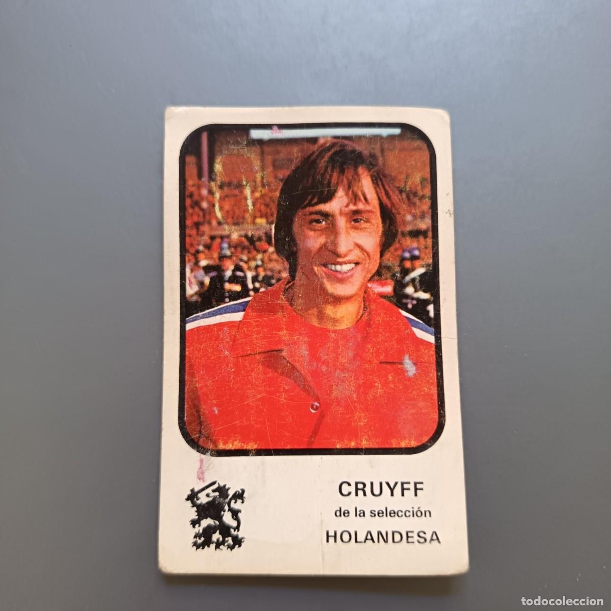 Cromos de F&uacute;tbol: CROMO JOHAN CRUYFF ALEMANIA 1974. MUY DIFICIL