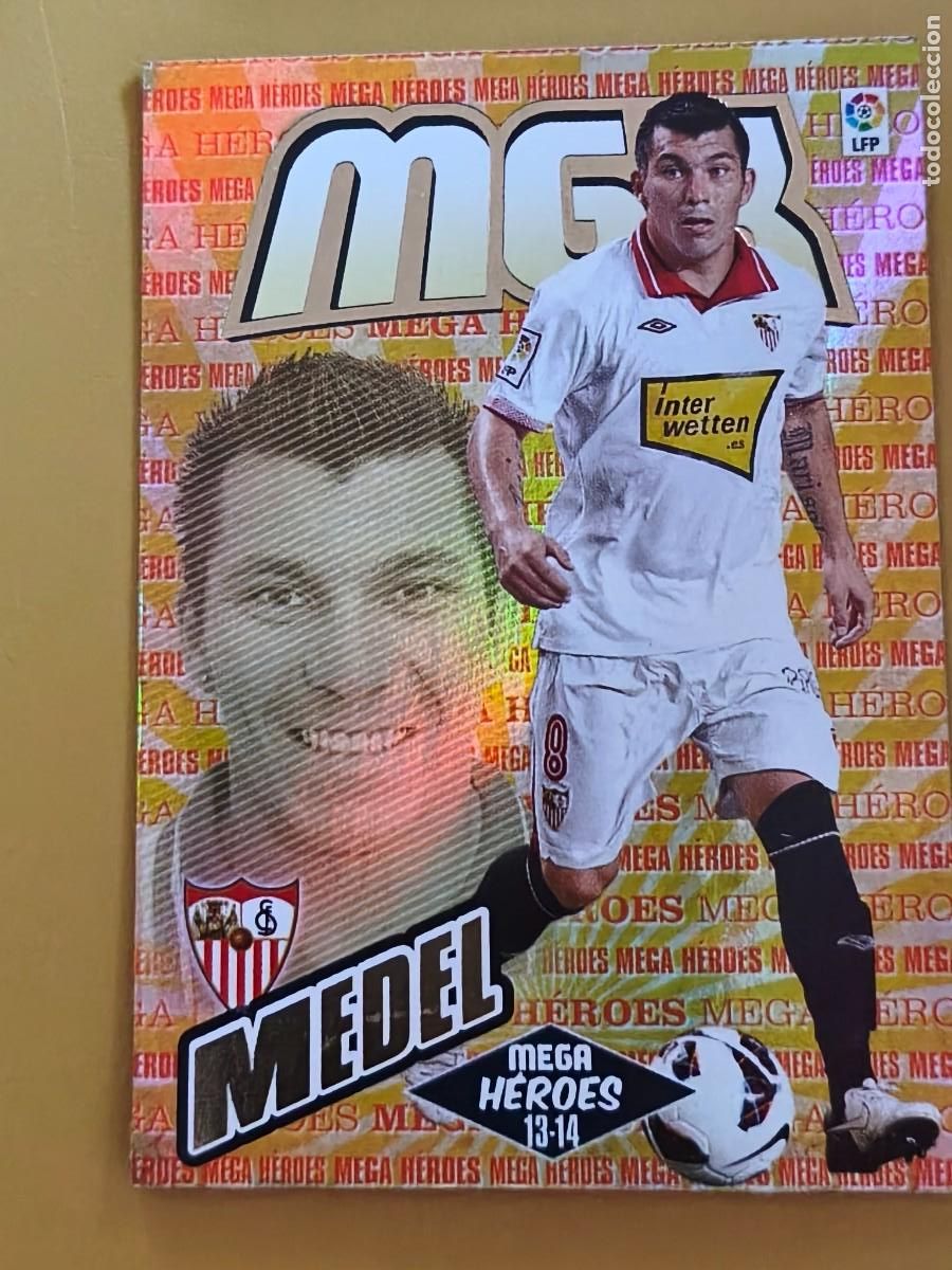 Cromos de Futebol: medel, 2013 14 mega heroes
