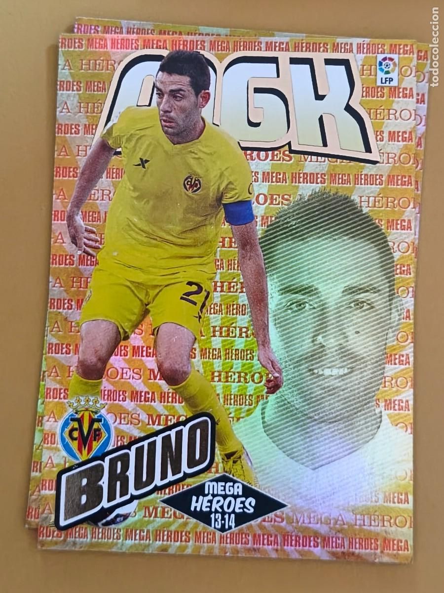 Fu&szlig;ball-Sticker: bruno, 2013 14 mega heroes