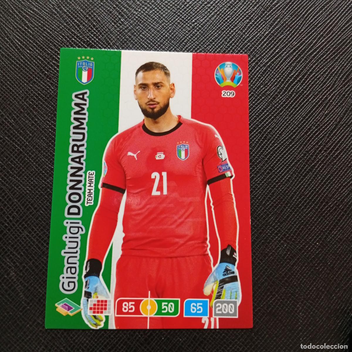 Cromos de F&uacute;tbol: 209 DONNARUMMA ITALIA PANINI ADRENALYN XL UEFA EURO 2020 CROMO FUTBOL 20- A209 PG17