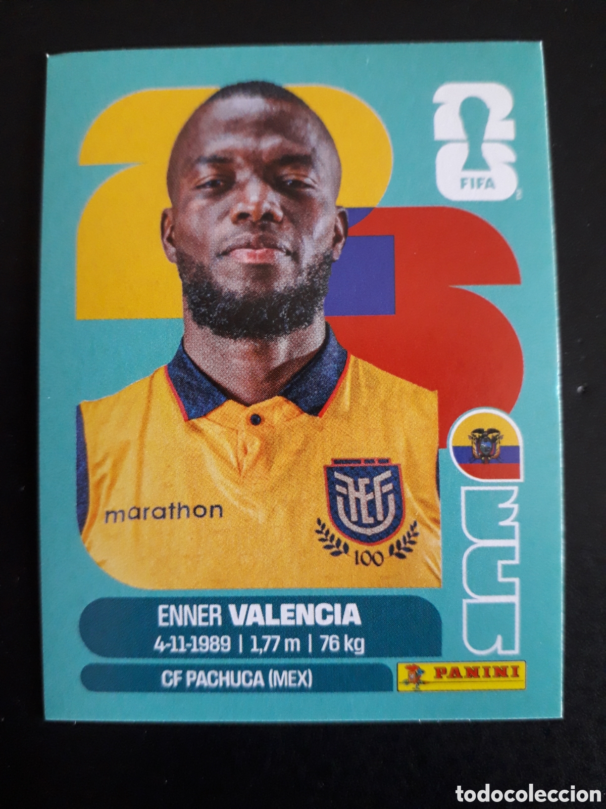 Cromos de F&uacute;tbol: VALENCIA ECUADOR ECU 20 MUNDIAL F&Uacute;TBOL 2026 FIFA WORLD CUP PANINI SIN PEGAR PEDIDO M&Iacute;NIMO 3&euro;