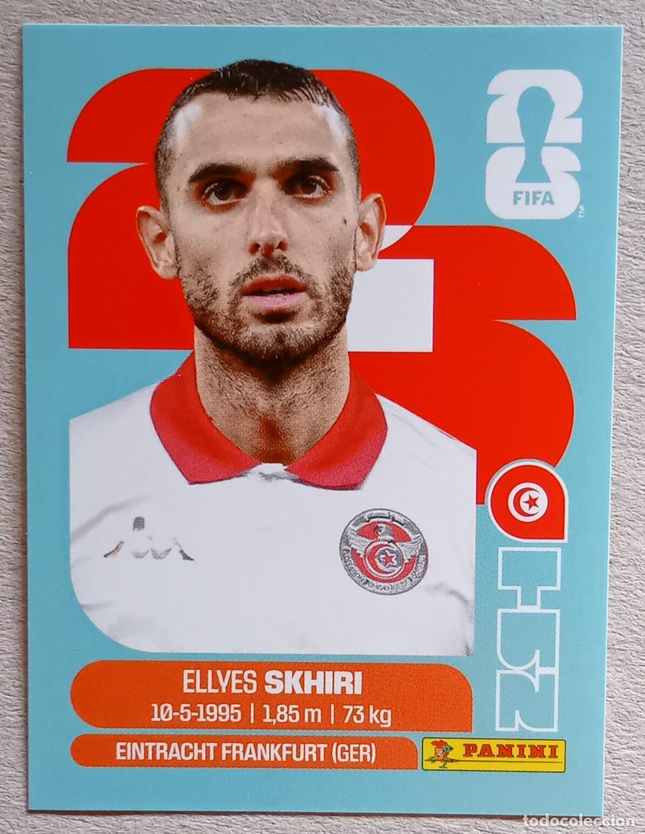 Cromos de F&uacute;tbol: Figurina Panini 2026 Cromo World Cup Usa Mundial 2026 Ellyes Skhiri Tunisia n TUN 9