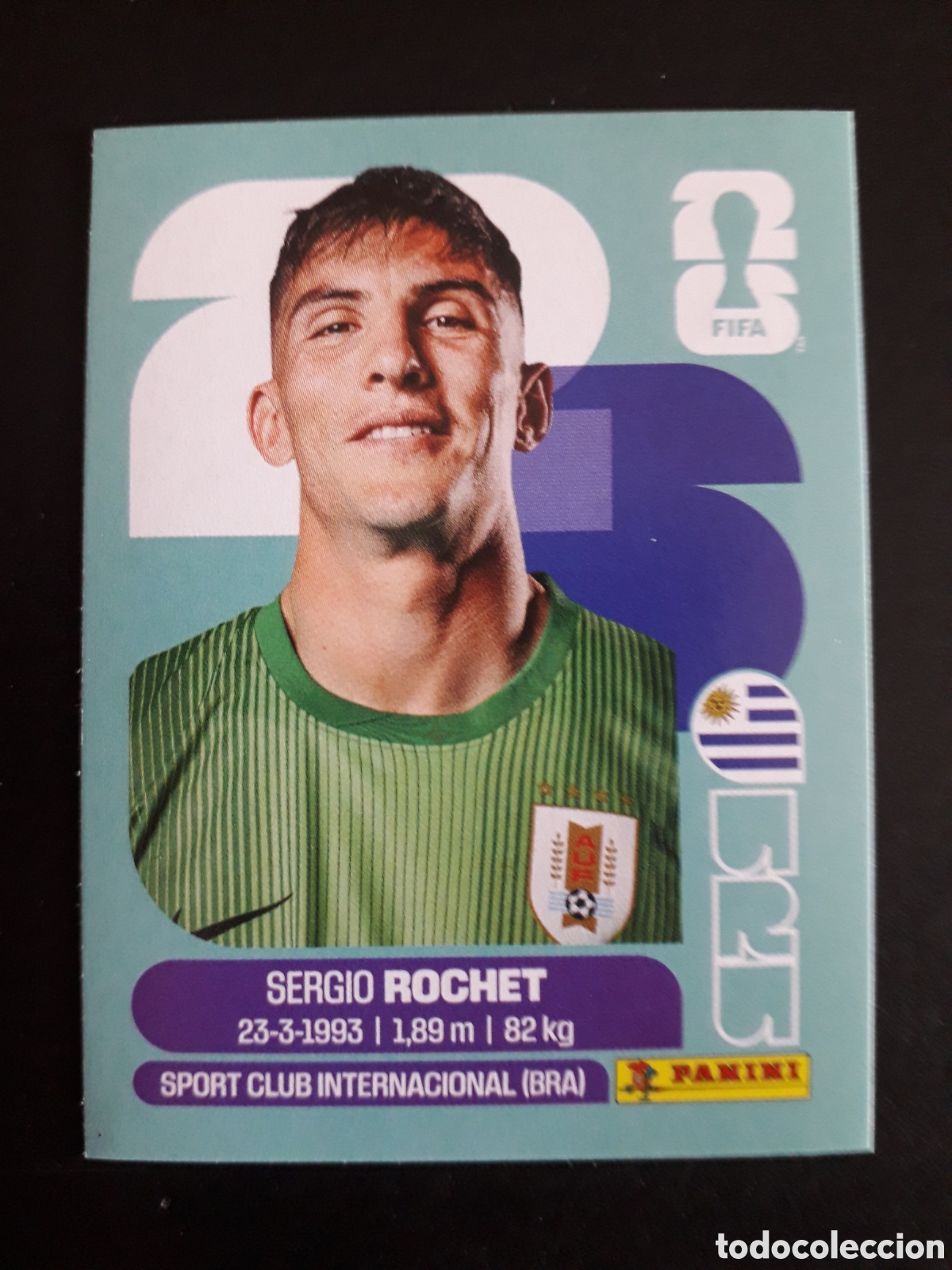 Cromos de F&uacute;tbol: ROCHET URUGUAY URU 2 MUNDIAL F&Uacute;TBOL 2026 FIFA WORLD CUP PANINI SIN PEGAR PEDIDO M&Iacute;NIMO 3&euro;