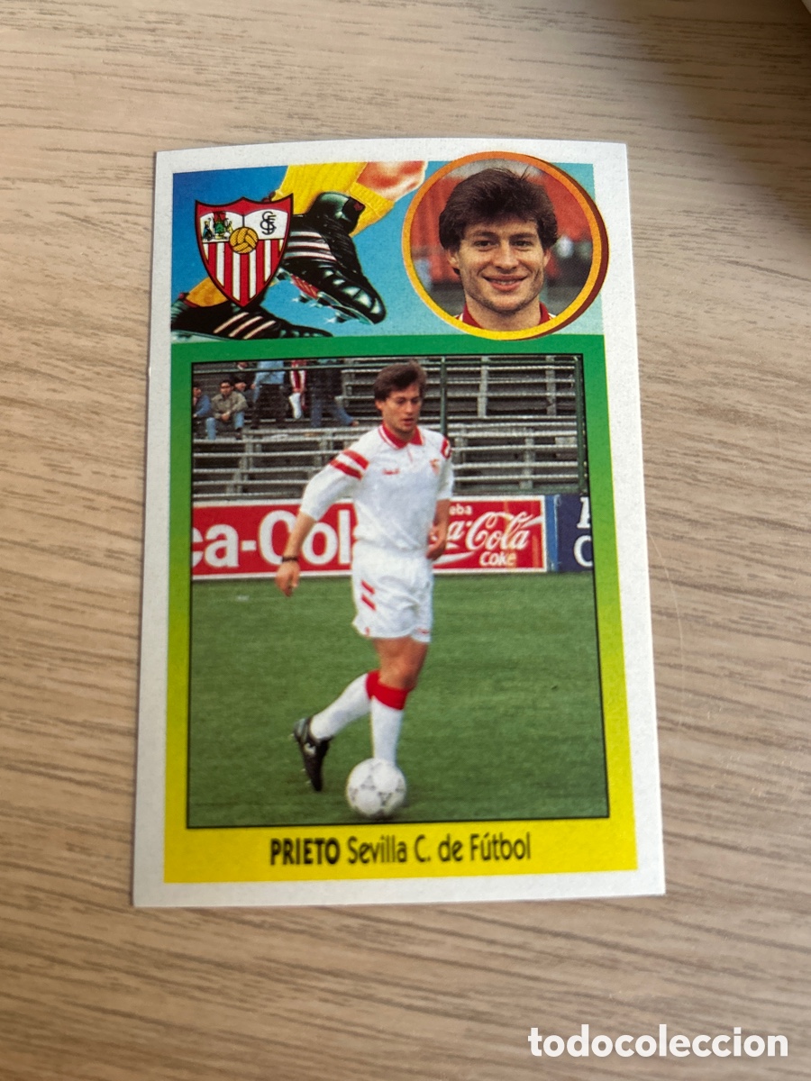 Football Stickers: PRIET0 SEVILLA LIGA ESTE 1993 1994 93 94 ADHESIVO NUNCA PEGADO SIN PEGAR