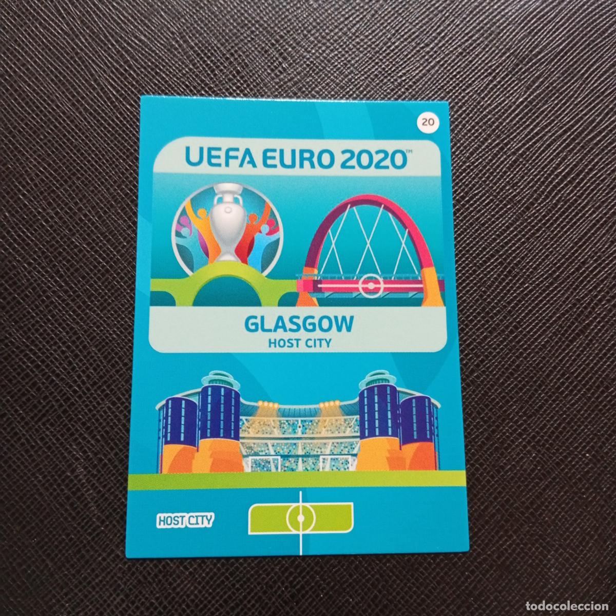 Cromos de F&uacute;tbol: 20 GLASGOW PANINI ADRENALYN XL UEFA EURO 2020 CROMO FUTBOL 20- A209 PG18