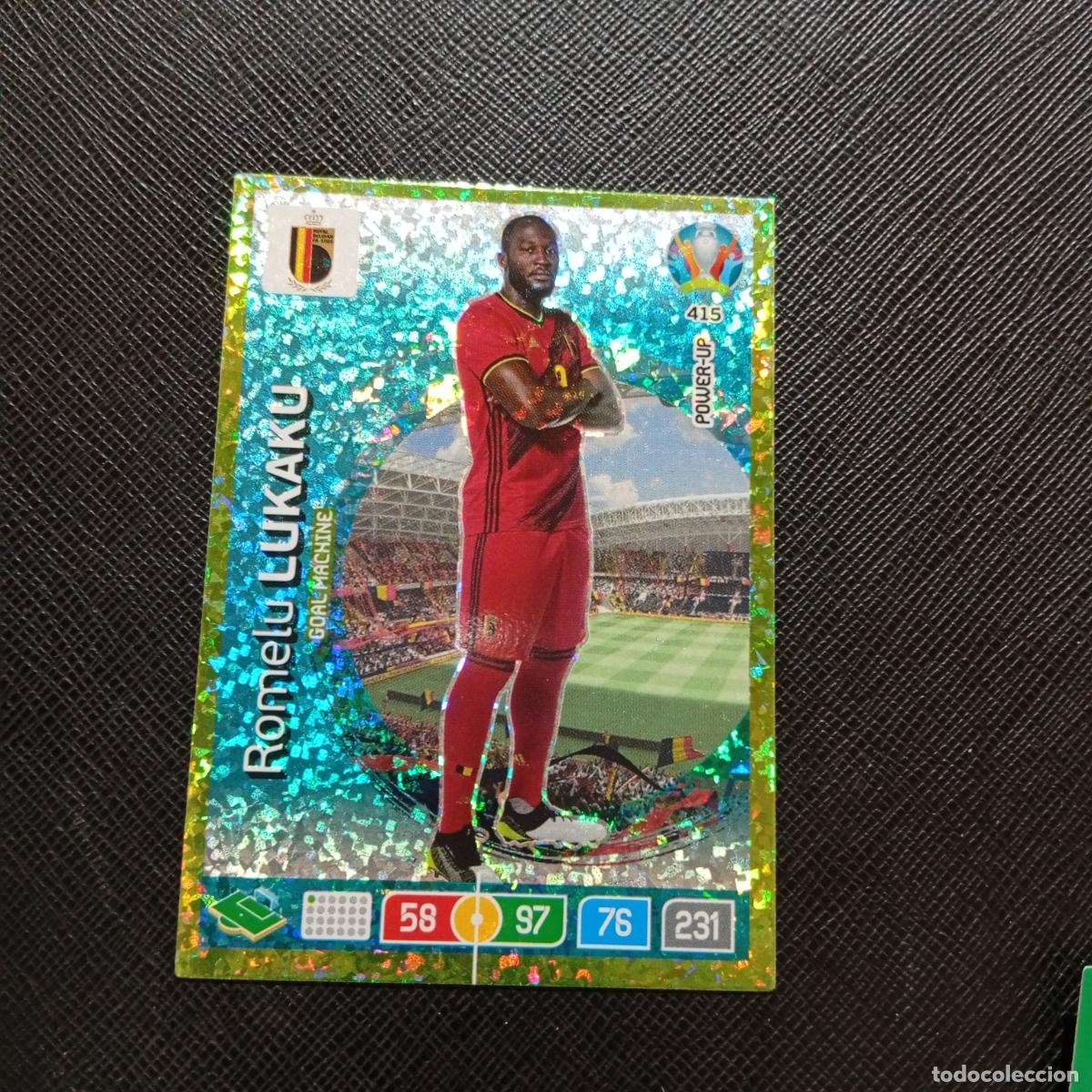 Cromos de F&uacute;tbol: 415 LUKAU BELGICA PANINI ADRENALYN XL UEFA EURO 2020 CROMO FUTBOL 20- A209 PG18