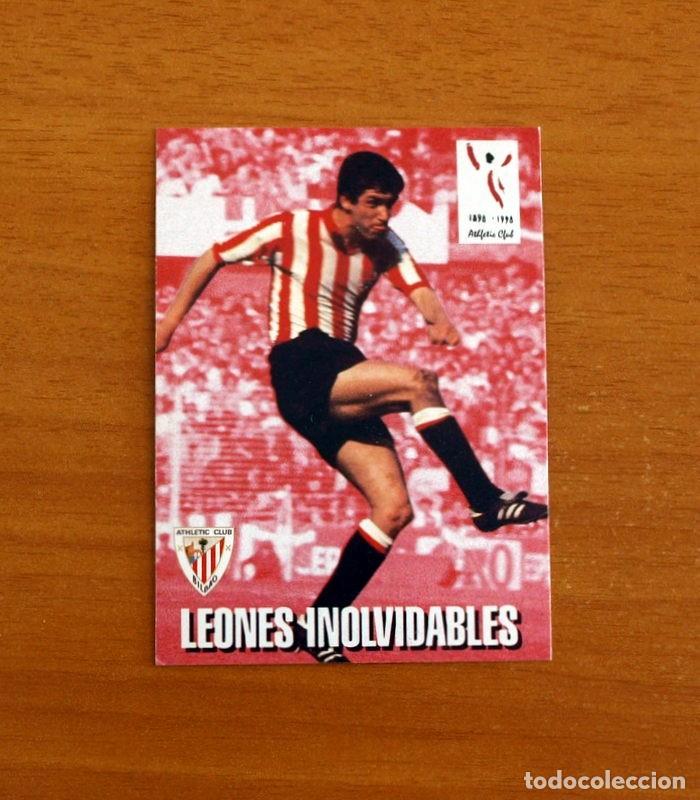 Football Stickers: Athletic Bilbao-N&ordm; 124 Villar Leones Inolvidables - Club Centenario-Panini Sports 1898-1998