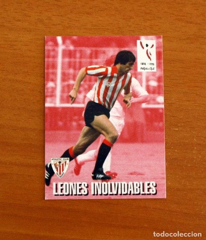 Football Stickers: Athletic de Bilbao -N&ordm; 125 Carlos Leones Inolvidables -Club Centenario -Panini Sports 1898-1998