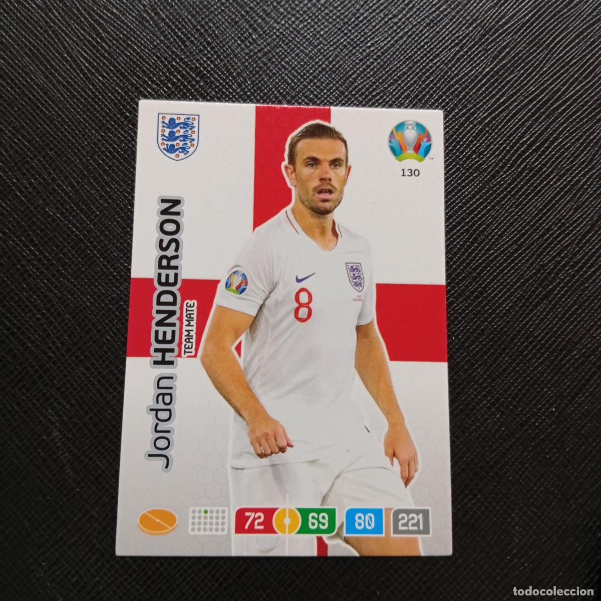 Football Stickers: 130 HENDERSON INGLATERRA PANINI ADRENALYN XL UEFA EURO 2020 CROMO FUTBOL 20- A209 PG18