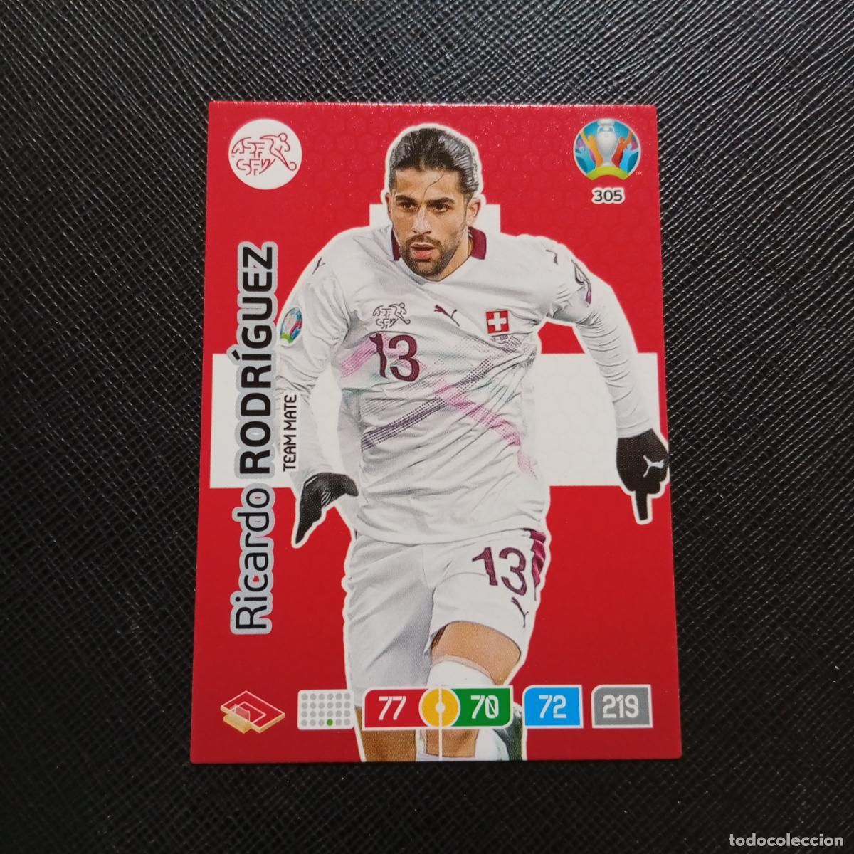 Cromos de F&uacute;tbol: 305 RODRIGUEZ SUIZA PANINI ADRENALYN XL UEFA EURO 2020 CROMO FUTBOL 20- A209 PG18