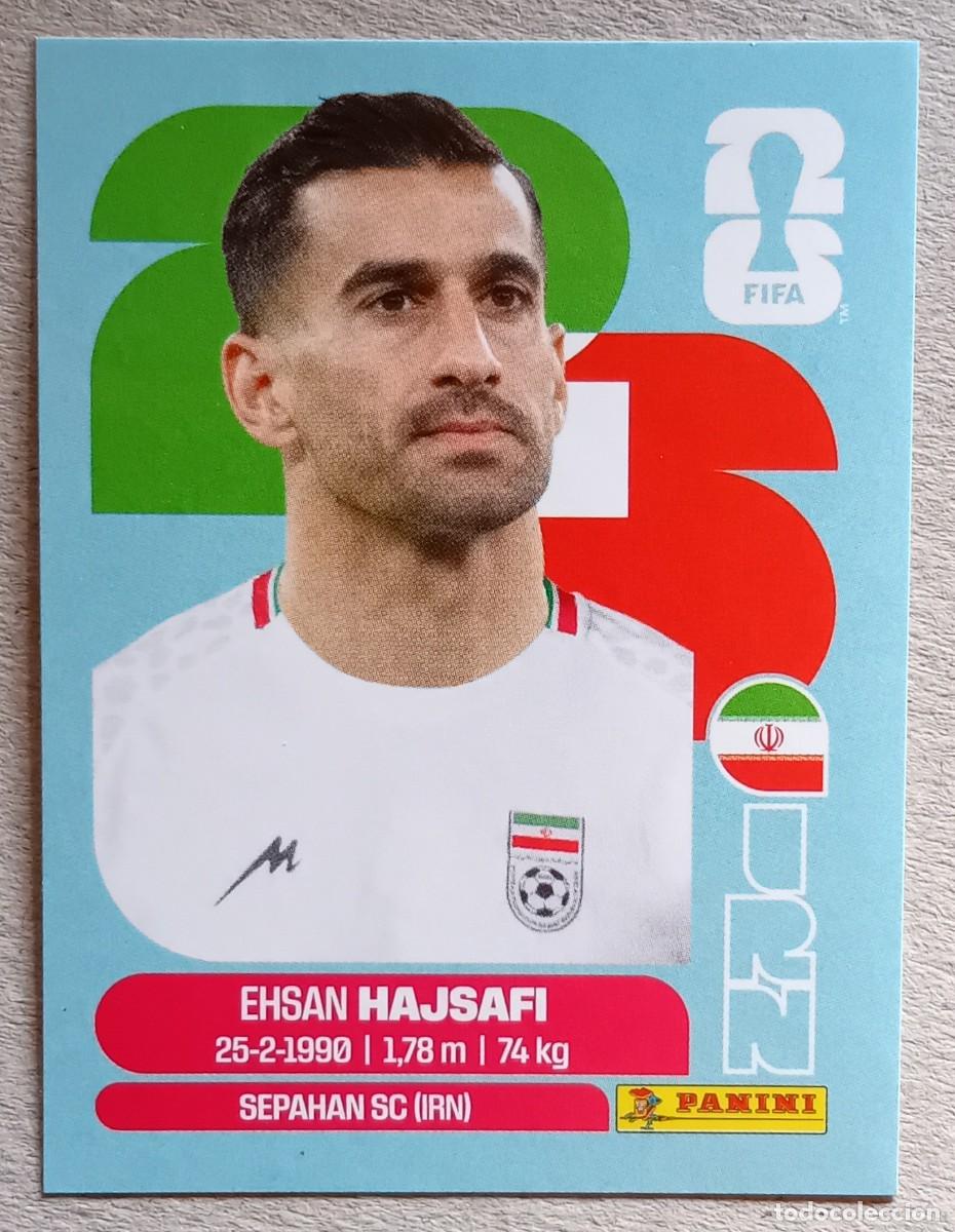 Cromos de F&uacute;tbol: Figurina Panini 2026 Cromo World Cup Usa Mundial 2026 Ehsan Hajsafi Iran n IRN 4