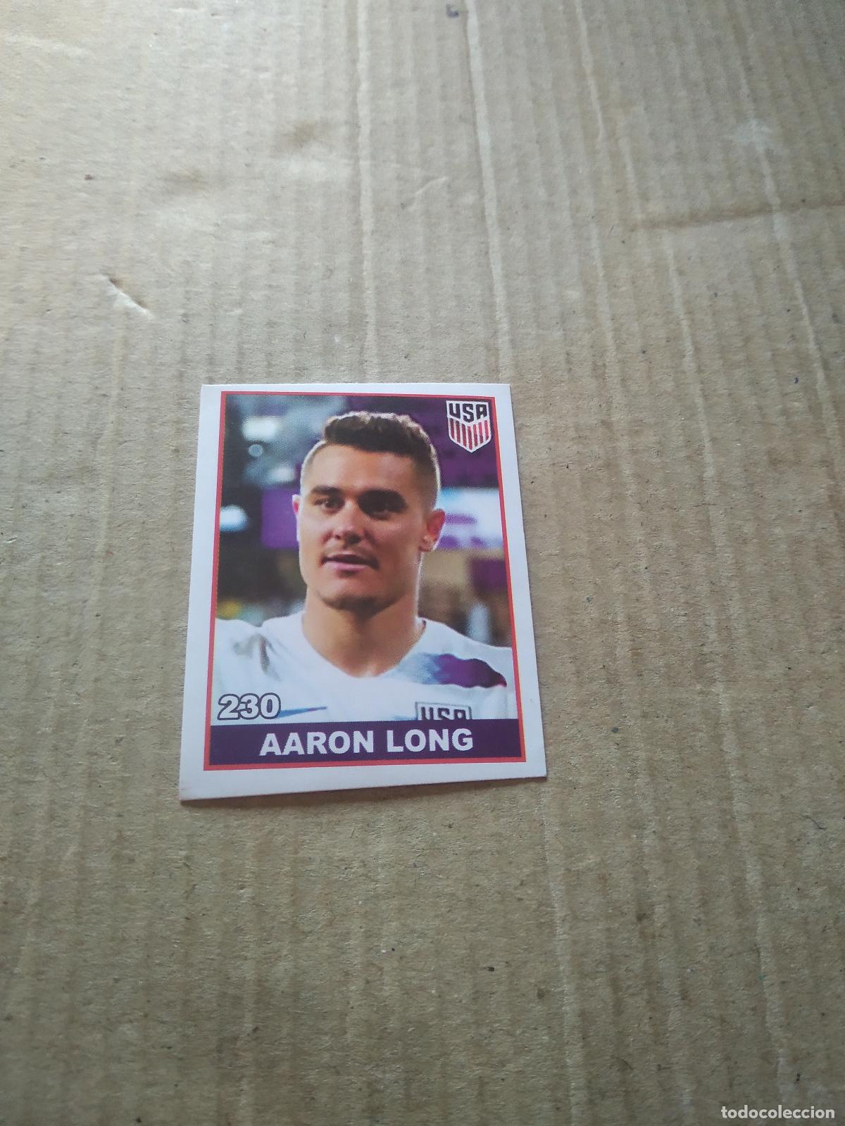 Cromos de F&uacute;tbol: 230 AARON LONG ESTADOS UNIDOS USA CROMO FUTBOL MUNDIAL 2022 WORLD CUP COPA MUNDO EDITADO EN BRASIL