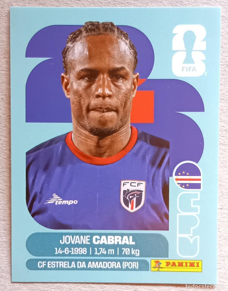 Cromos de F&uacute;tbol: Figurina Panini 2026 Cromo World Cup Usa Mundial 2026 Jovane Cabral Cape Verde n CPV 16