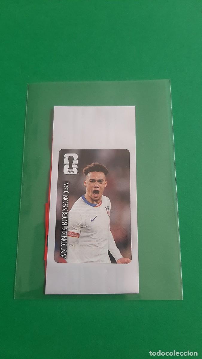 Cromos de F&uacute;tbol: (COCACOLA-PANINI)(2026) ANTONEE ROBINSON