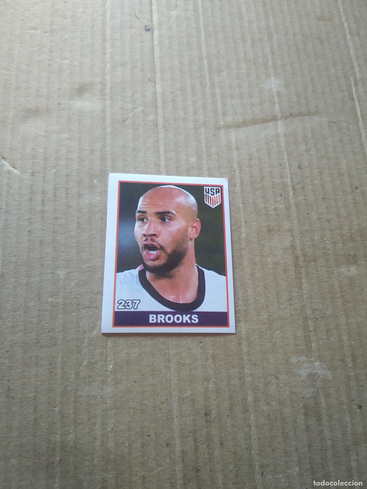 Cromos de F&uacute;tbol: 237 BROOKS ESTADOS UNIDOS USA CROMO FUTBOL MUNDIAL 2022 WORLD CUP COPA MUNDO EDITADO EN BRASIL