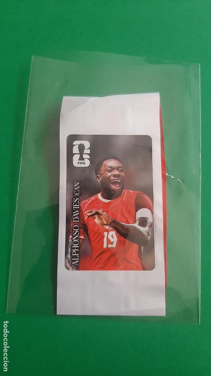 Football Stickers: (COCACOLA-PANINI)(2026) ALPHONSO DAVIES