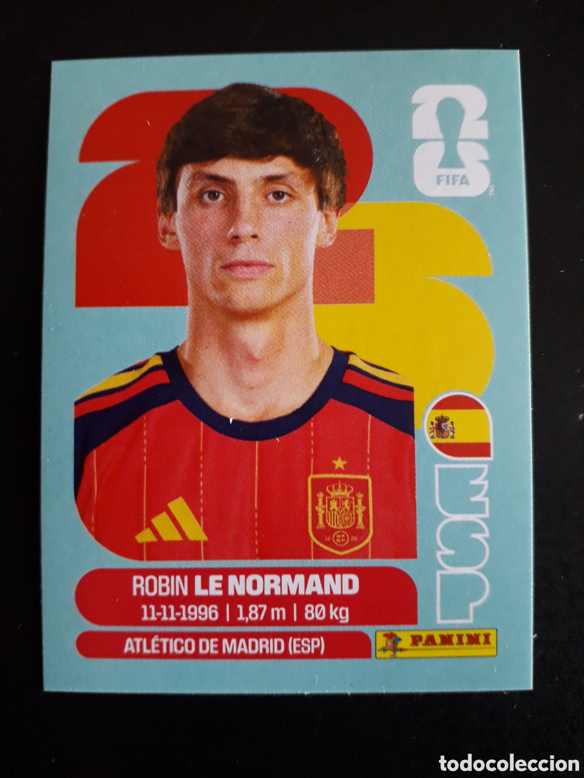 Fu&szlig;ball-Sticker: LE NORMAND ESPA&Ntilde;A ESP 3 MUNDIAL F&Uacute;TBOL 2026 FIFA WORLD CUP PANINI SIN PEGAR PEDIDO M&Iacute;NIMO 3&euro;
