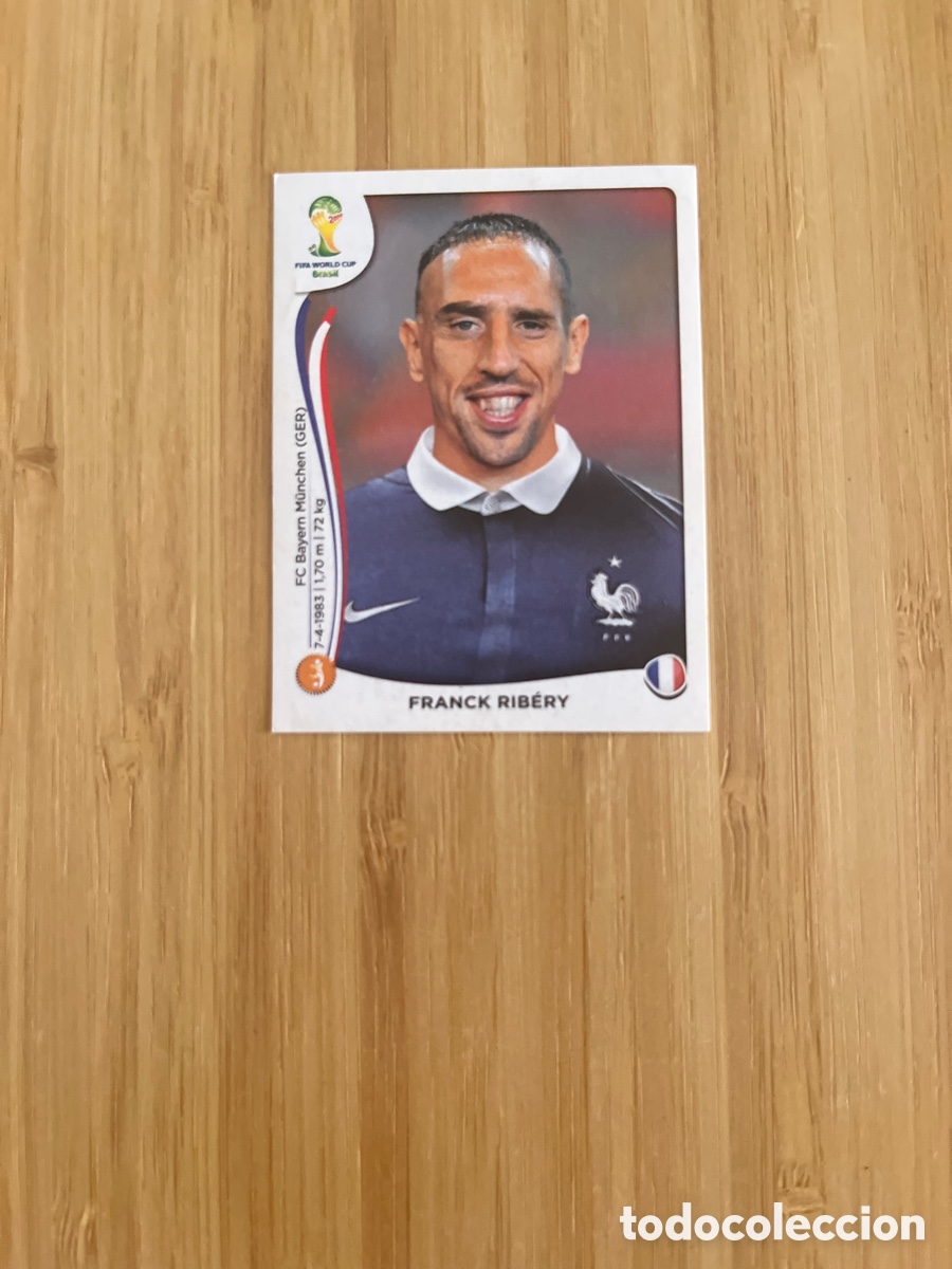 Football Stickers: FRANCK RIBERY 389 FRANCIA FRANCE MUNDIAL BRASIL 2014 PANINI NUEVO SIN PEGAR FIFA WORLD CUP BRASIL