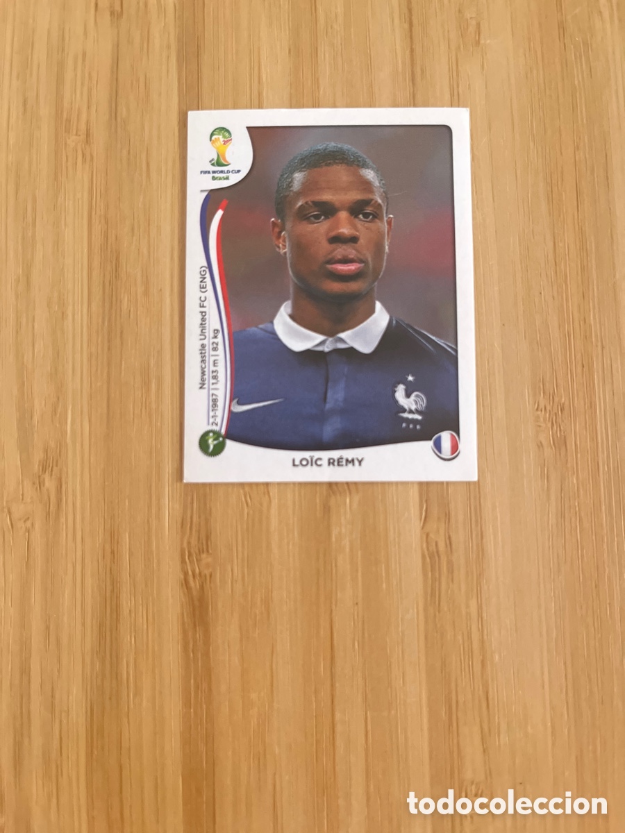 Football Stickers: LO&Iuml;C REMY 390 FRANCIA FRANCE MUNDIAL BRASIL 2014 PANINI NUEVO SIN PEGAR FIFA WORLD CUP BRASIL