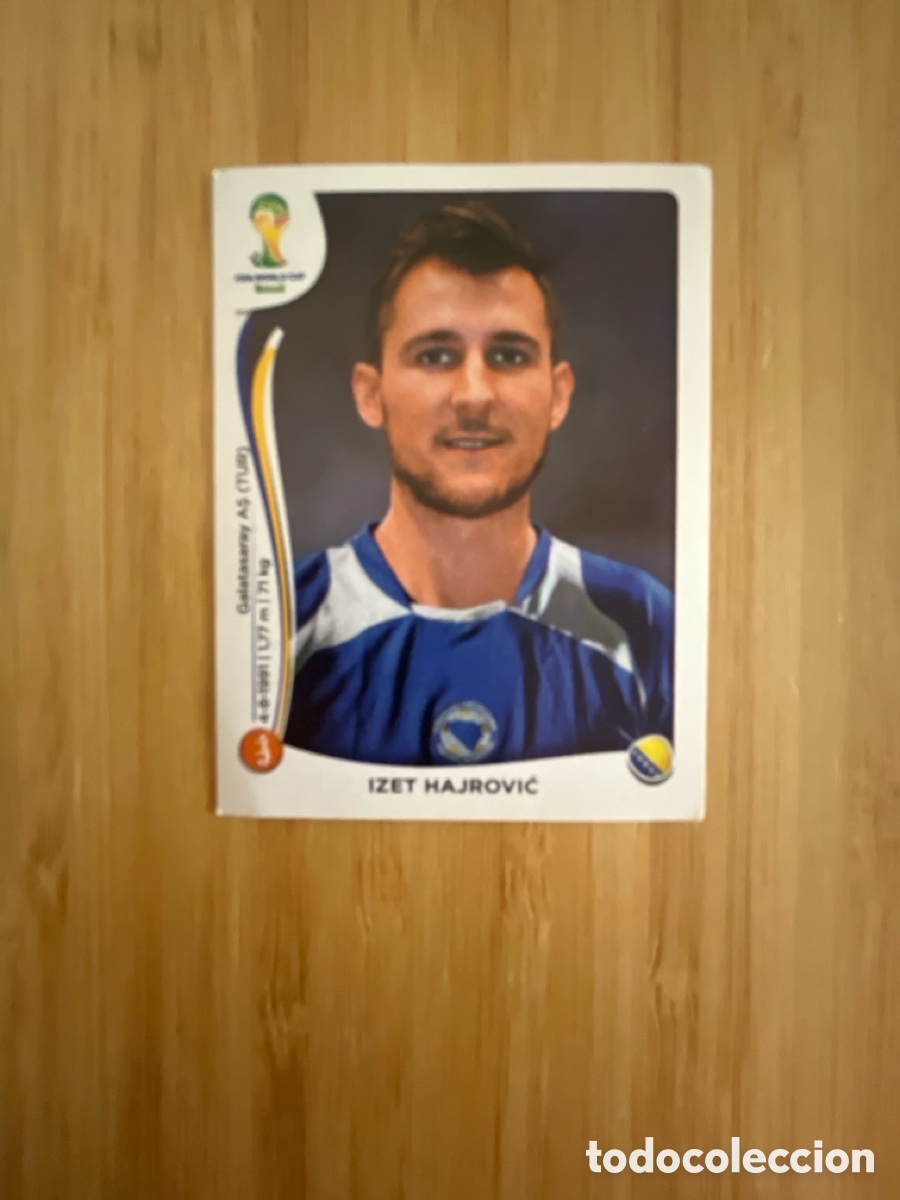 Football Stickers: IZET HAJROVIC 447 BOSNIA MUNDIAL BRASIL 2014 PANINI NUEVO SIN PEGAR FIFA WORLD CUP BRASIL