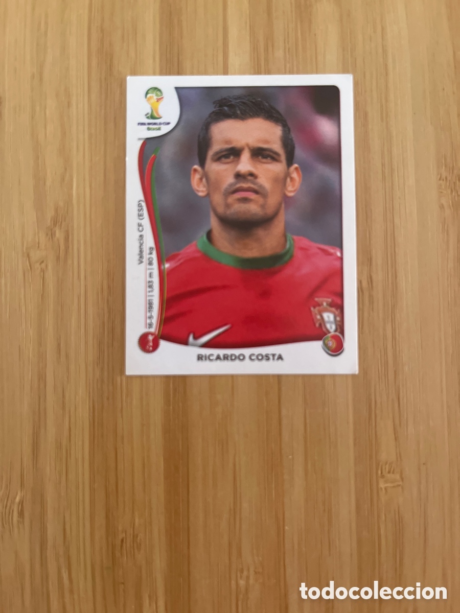 Figurine di Calcio: RICARDO COSTA 514 PORTUGAL MUNDIAL BRASIL 2014 PANINI NUEVO SIN PEGAR FIFA WORLD CUP BRASIL