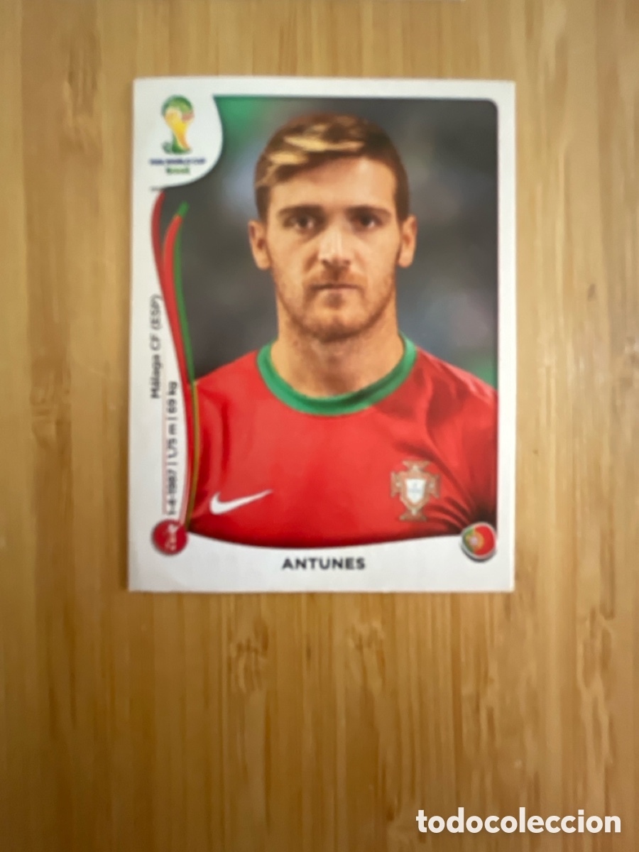 Figurine di Calcio: ANTUNES PORTUGAL N&ordm; 515 MUNDIAL BRASIL 2014 PANINI NUEVO SIN PEGAR FIFA WORLD CUP BRASIL