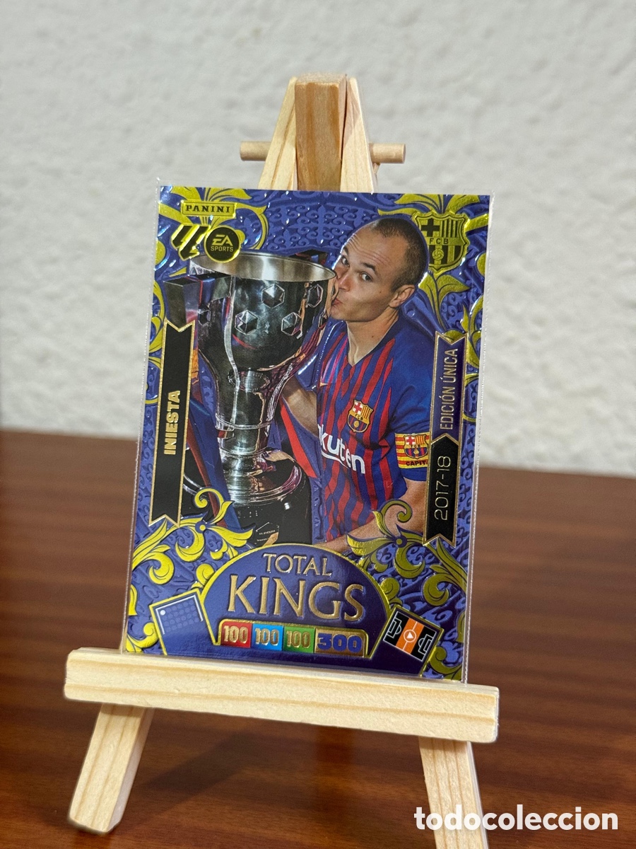 Fu&szlig;ball-Sticker: Cromo de Andr&eacute;s Iniesta