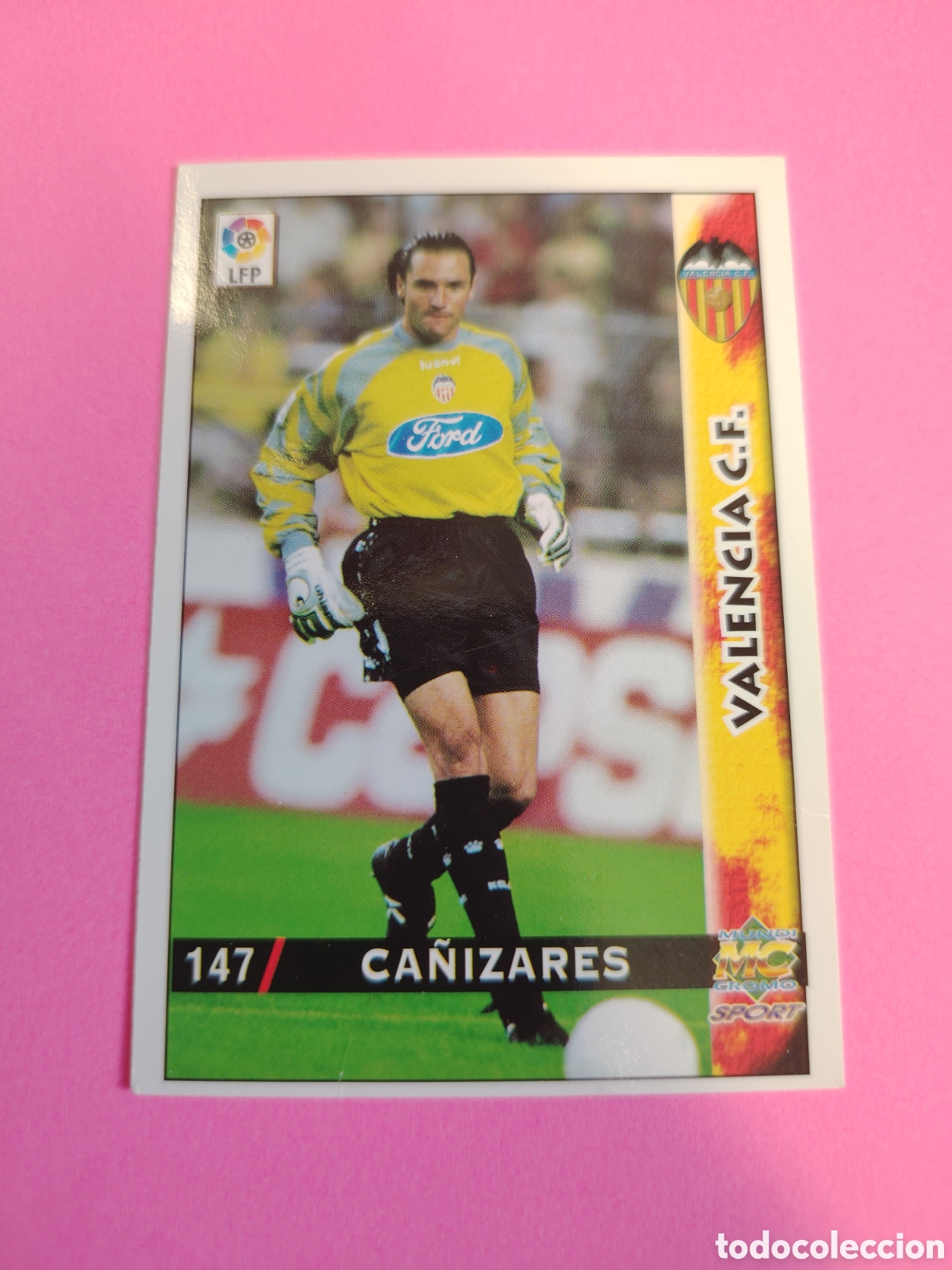 Cromos de Futebol: VALENCIA-N&deg;147-CA&Ntilde;IZARES-MUNDICROMO FICHAS DE LA LIGA 1998 1999 98 99