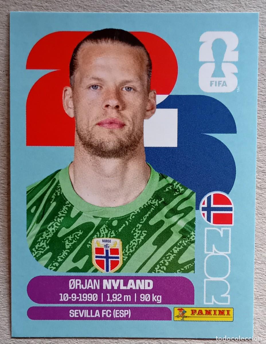 Cromos de Futebol: Figurina Panini 2026 Cromo World Cup Usa Mundial 2026 Orjan Nyland Norway n NOR 2