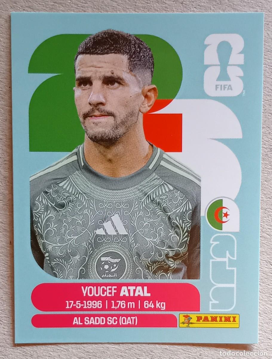 Cromos de Futebol: Figurina Panini 2026 Cromo World Cup Usa Mundial 2026 Youcef Atal Algeria n ALG 4