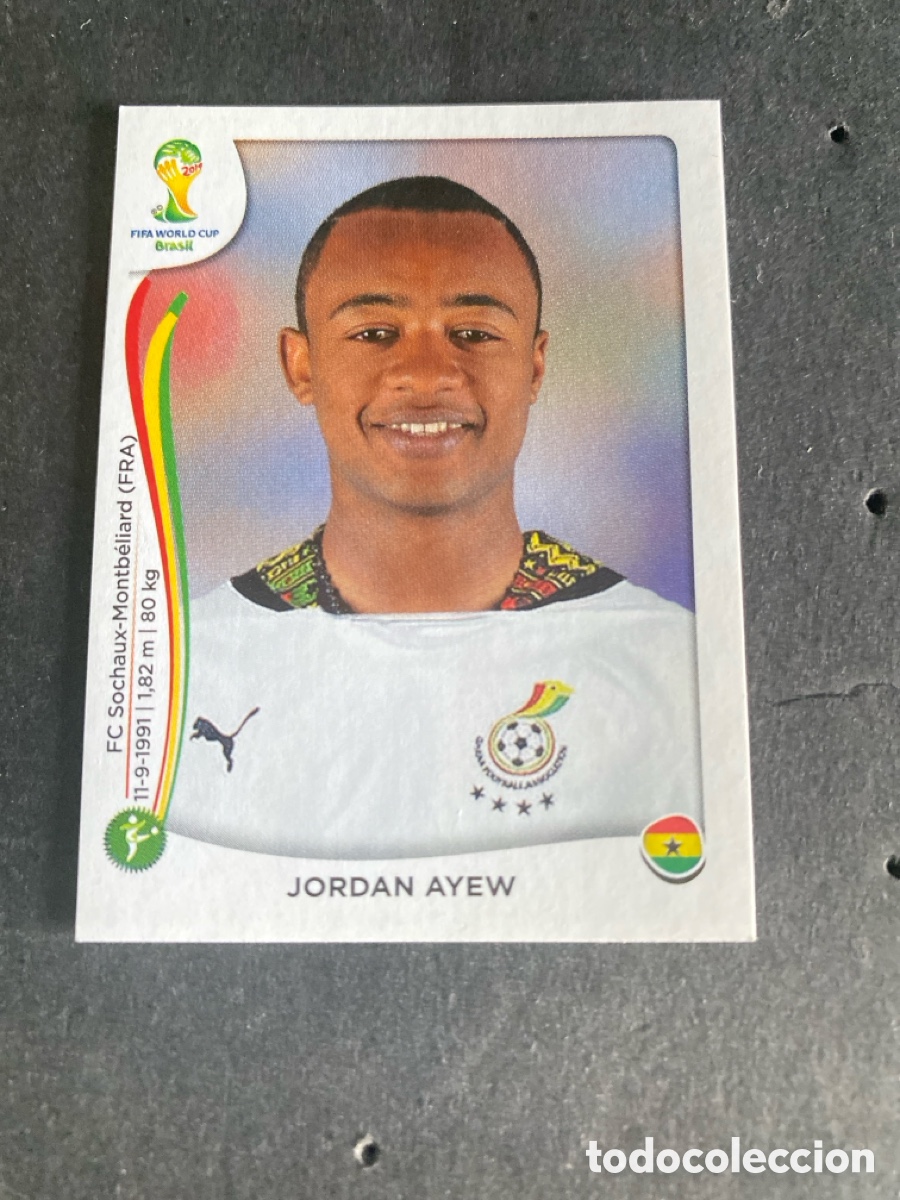 Cromos de F&uacute;tbol: Cromo Mundial Brasil 2014 Ghana N* 543