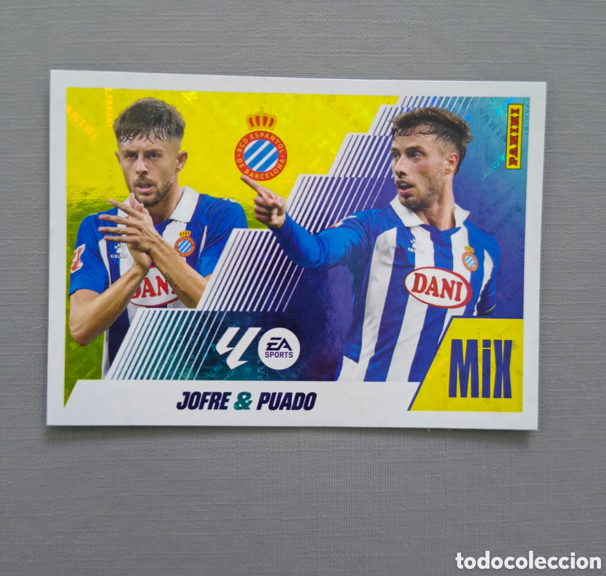 Cromos de F&uacute;tbol: LALIGA ESTE 2025 2026 EA SPORTS 25 26 ALBUM PANINI MIX N 16 ESPANYOL JOFRE / PUADO&nbsp;
