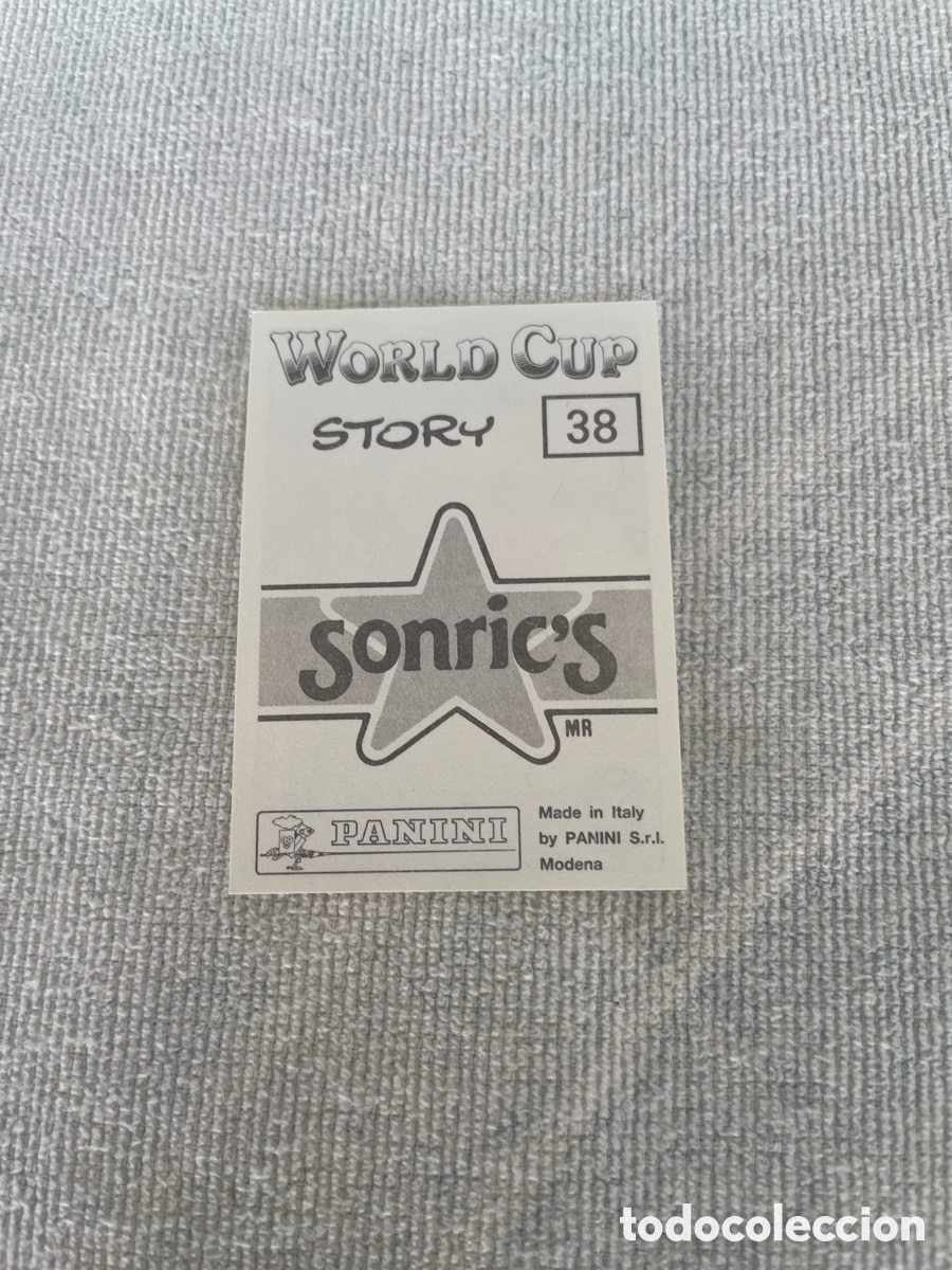 Cromos de F&uacute;tbol: WORLD CUP STORY 38 PELE