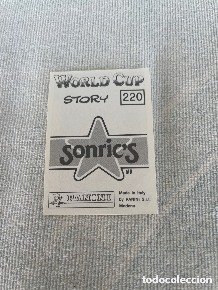 Cromos de F&uacute;tbol: WORLD CUP STORY 220 Argentina Maradona
