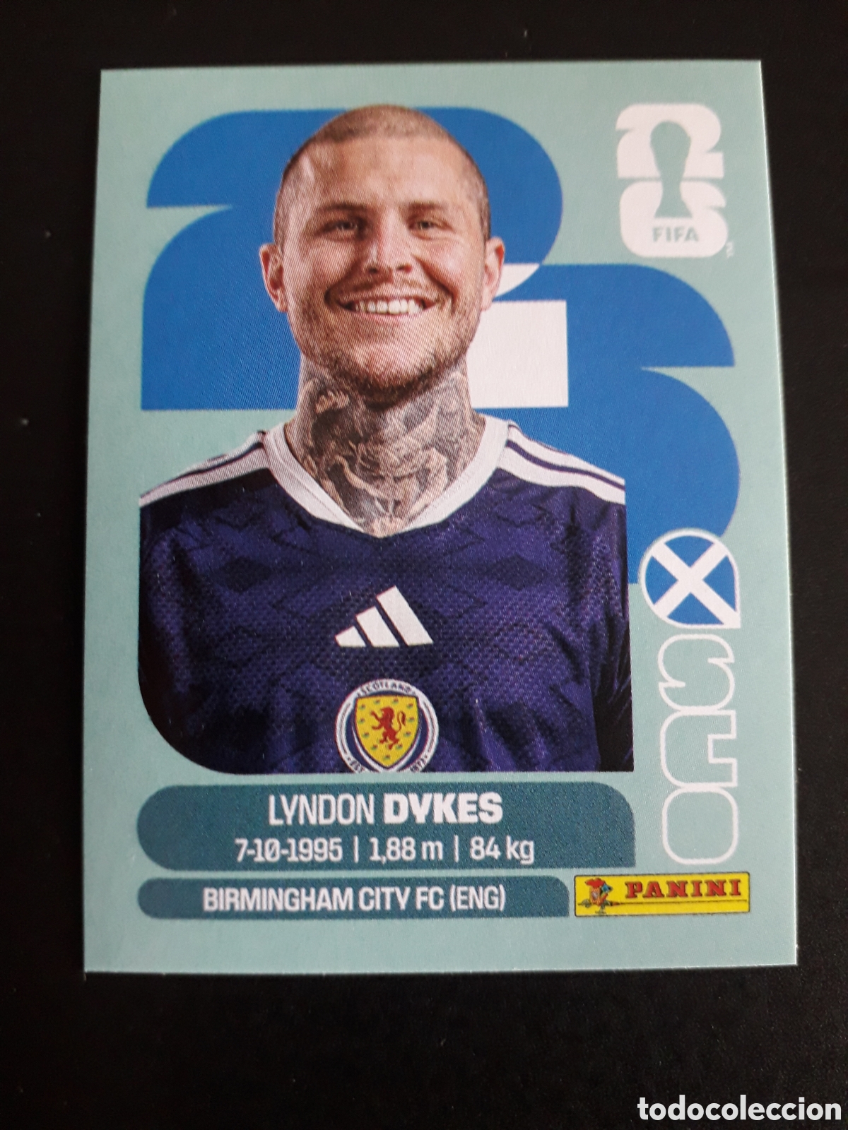 Cromos de F&uacute;tbol: DYKES ESCOCIA SCO 18 MUNDIAL F&Uacute;TBOL 2026 FIFA WORLD CUP PANINI SIN PEGAR PEDIDO M&Iacute;NIMO 3&euro;