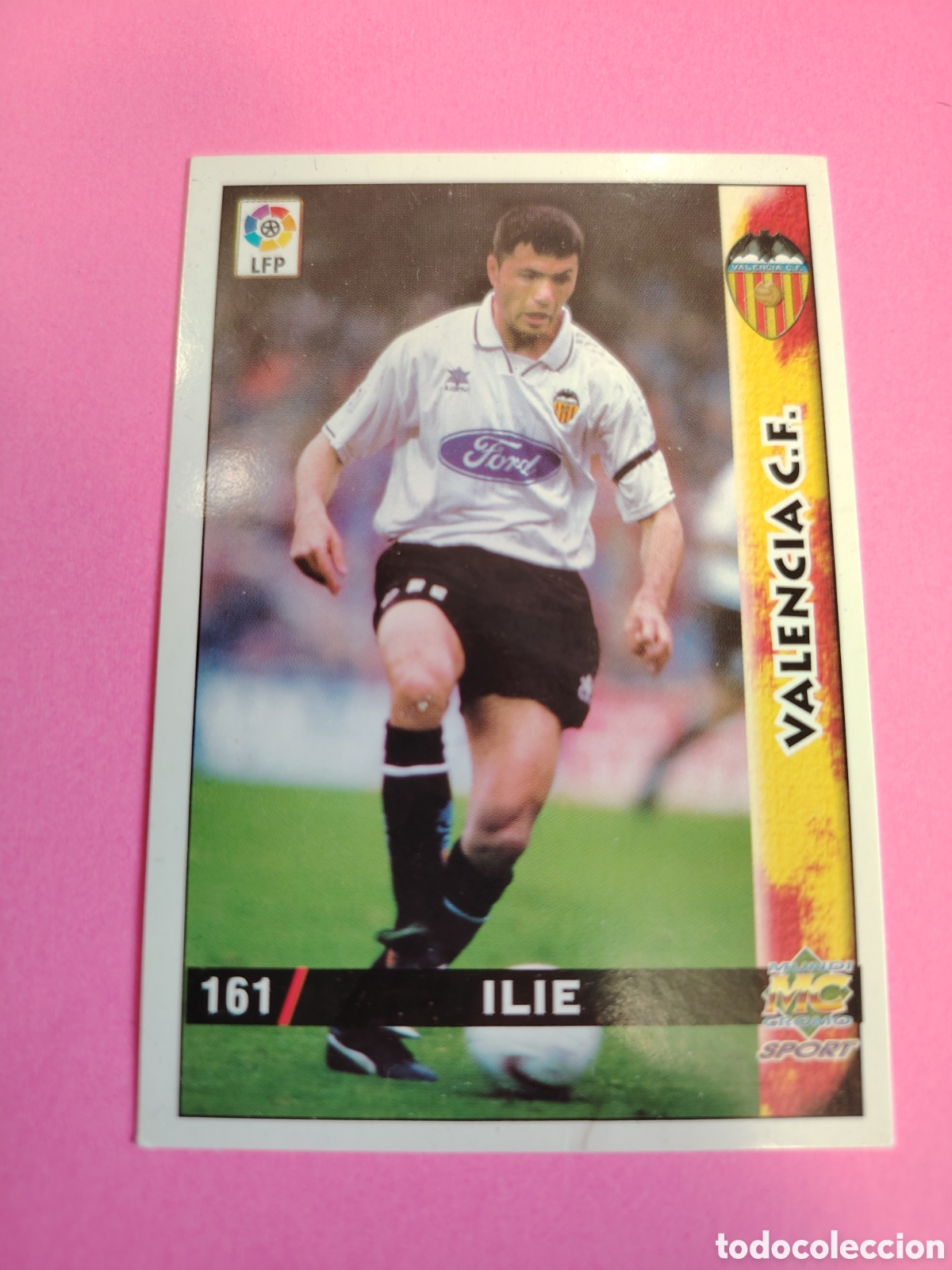 Cromos de Futebol: VALENCIA-N&deg;161-ILIE-MUNDICROMO FICHAS DE LA LIGA 1998 1999 98 99