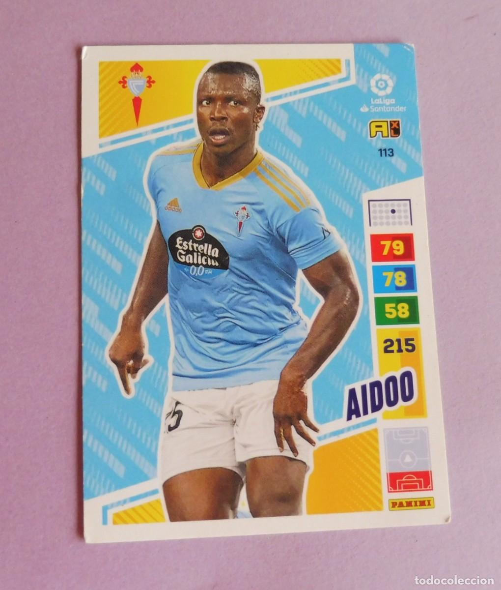 Cromos de Futebol: CROMO PANINI ADRENALYN - LIGA SANTANDER 2022/23 - N&Uacute;M 113 - AIDOO