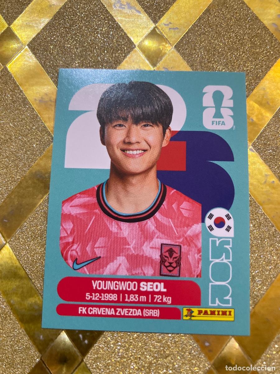 Cromos de F&uacute;tbol: CROMO DE F&Uacute;TBOL NUMERO KOR 6 YOUNGWOO COREA DEL SUR MUNDIAL 2026 MEXICO-EEUU-CANADA PANINI !