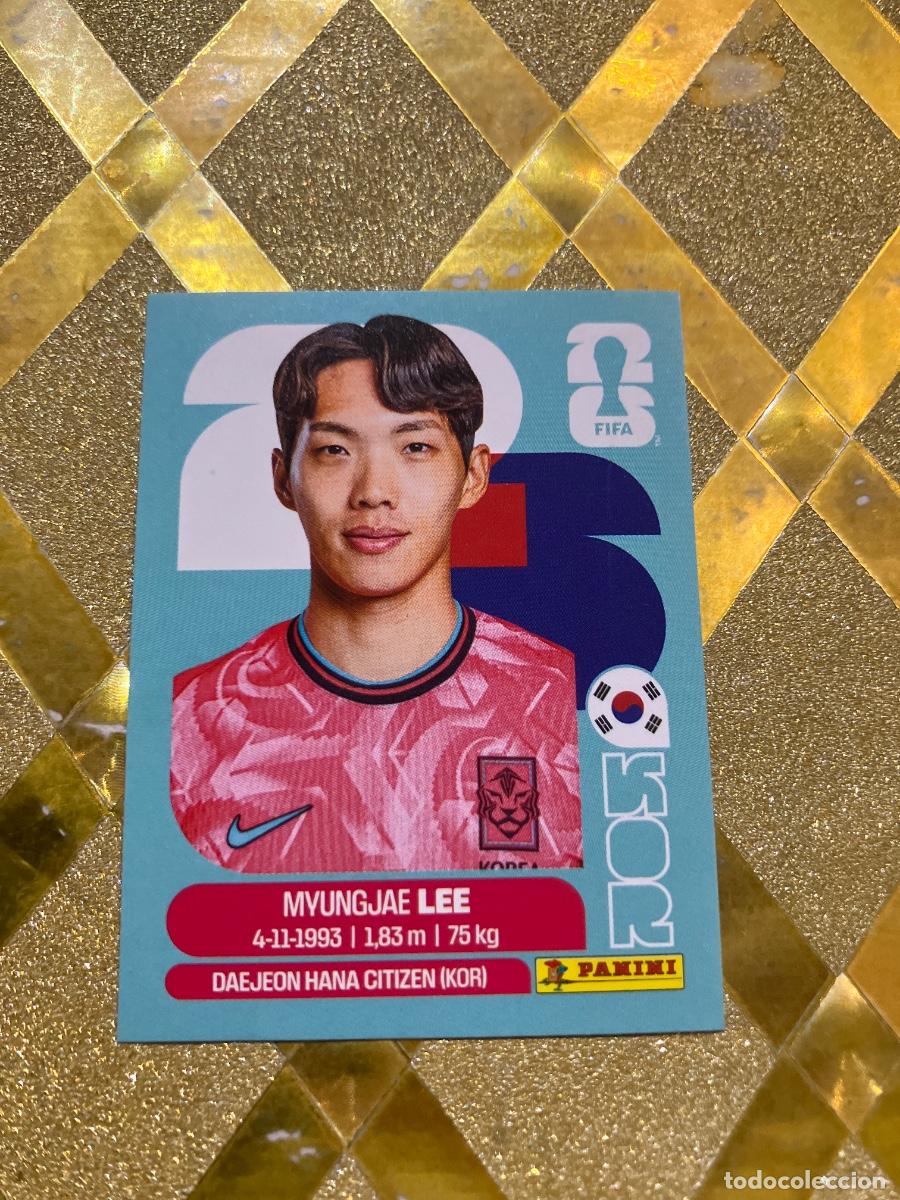 Cromos de F&uacute;tbol: CROMO DE F&Uacute;TBOL NUMERO KOR 9 MYUNGJAE LEE COREA DEL SUR MUNDIAL 2026 MEXICO-EEUU-CANADA PANINI !
