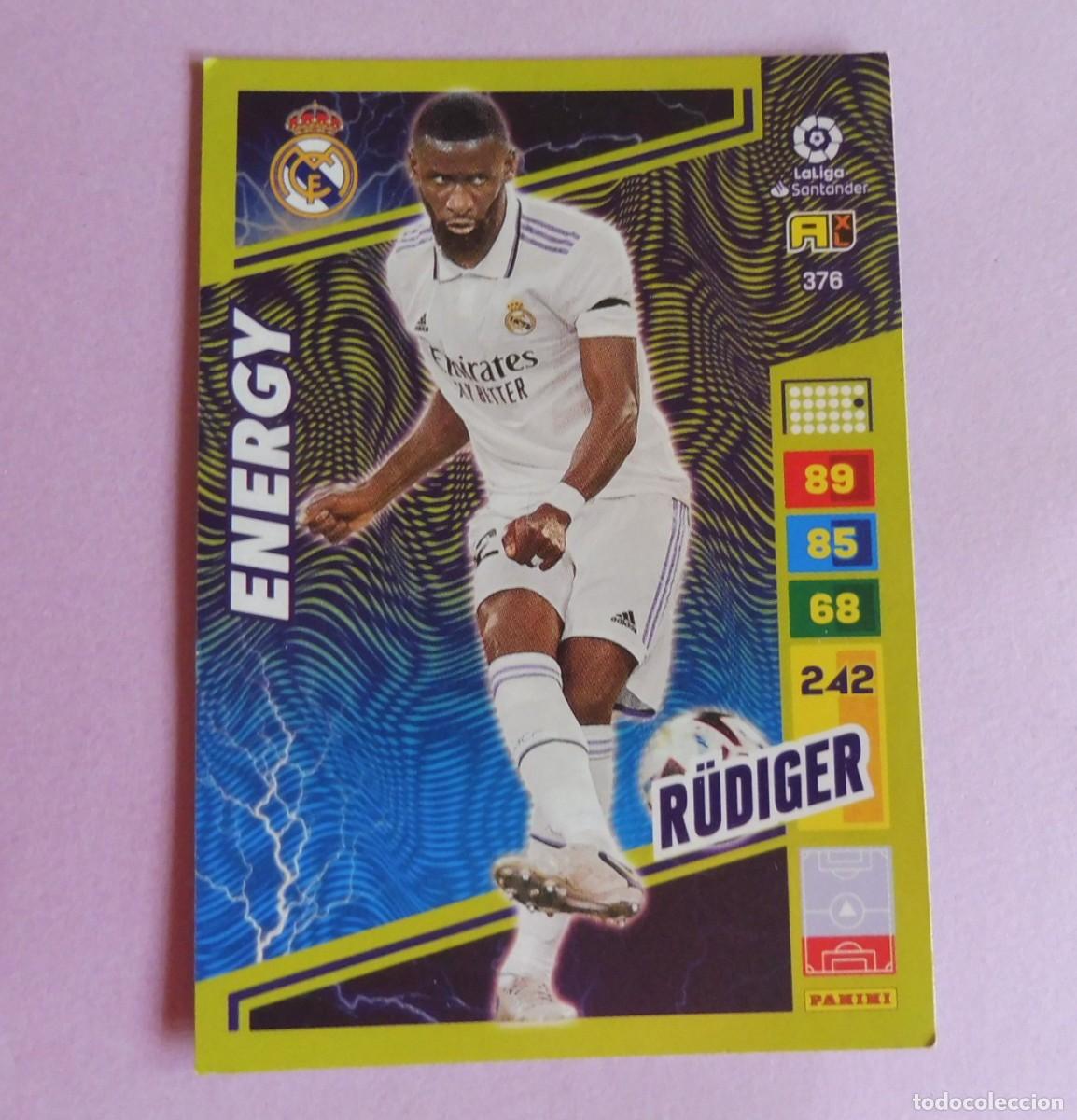 Cromos de F&uacute;tbol: CROMO PANINI ADRENALYN - LIGA SANTANDER 2022/23 - N&Uacute;M 376 - R&Uuml;DIGER