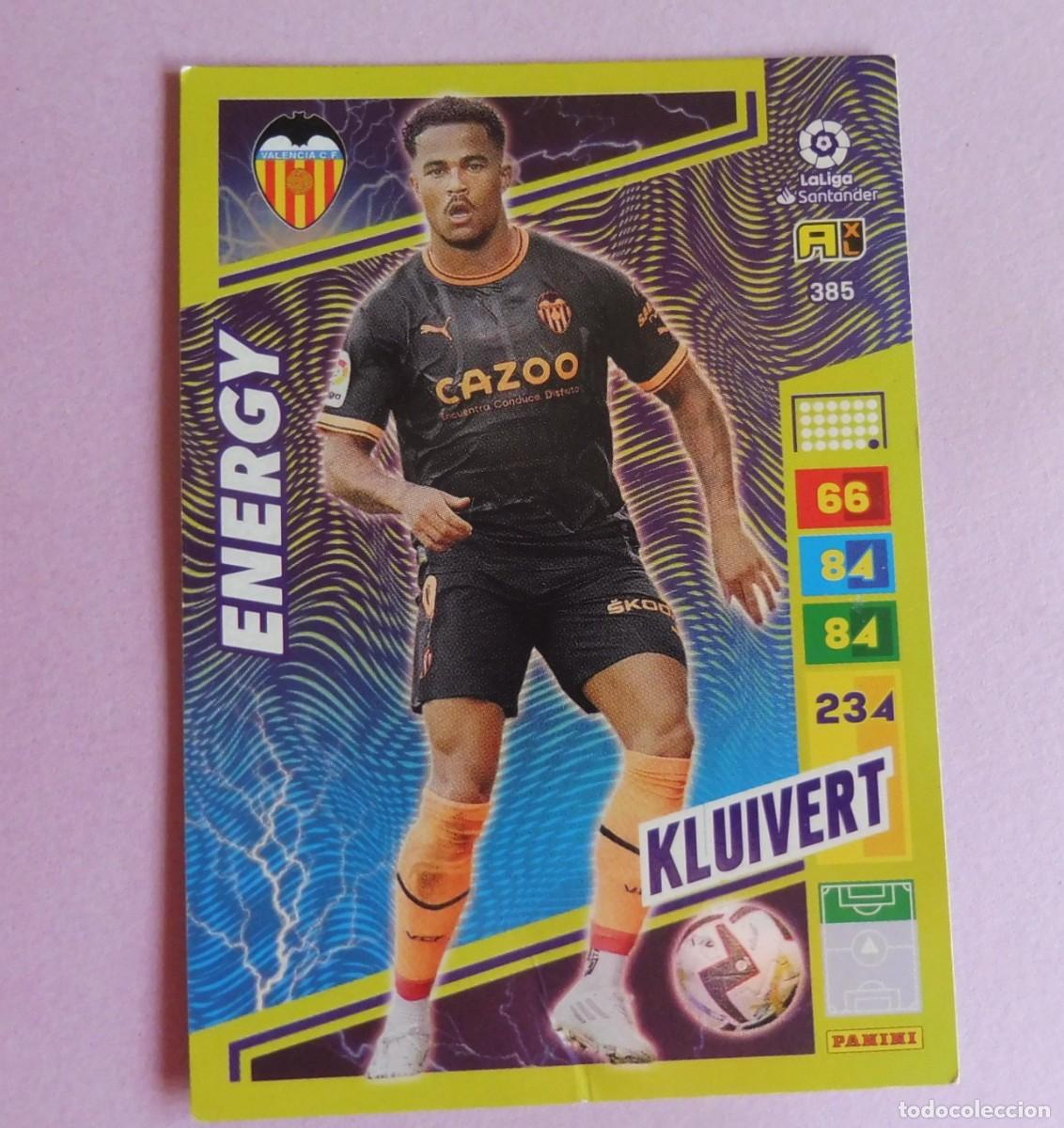 Cromos de F&uacute;tbol: CROMO PANINI ADRENALYN - LIGA SANTANDER 2022/23 - N&Uacute;M 385 - KLUIVERT