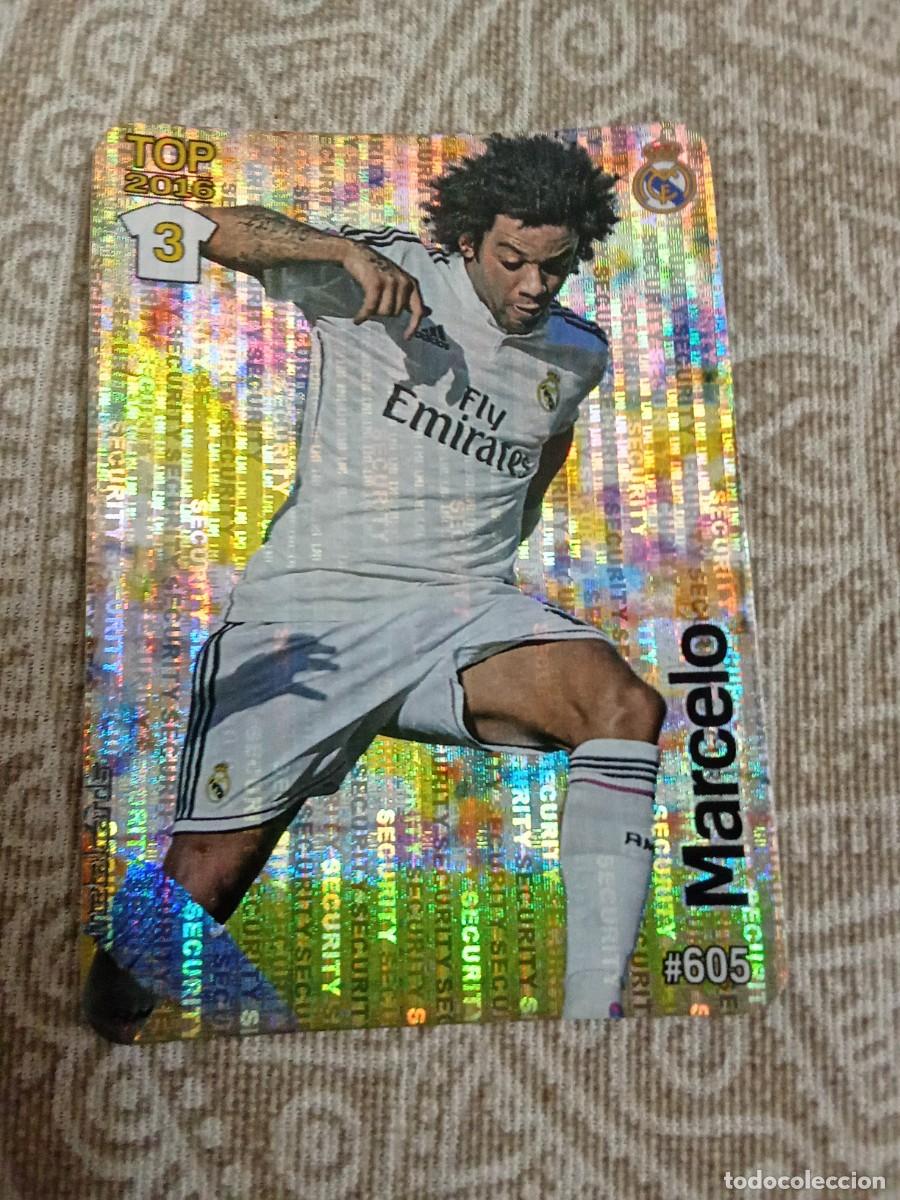Cromos de F&uacute;tbol: 605 Marcelo top 2016 security las fichas de la liga 2016