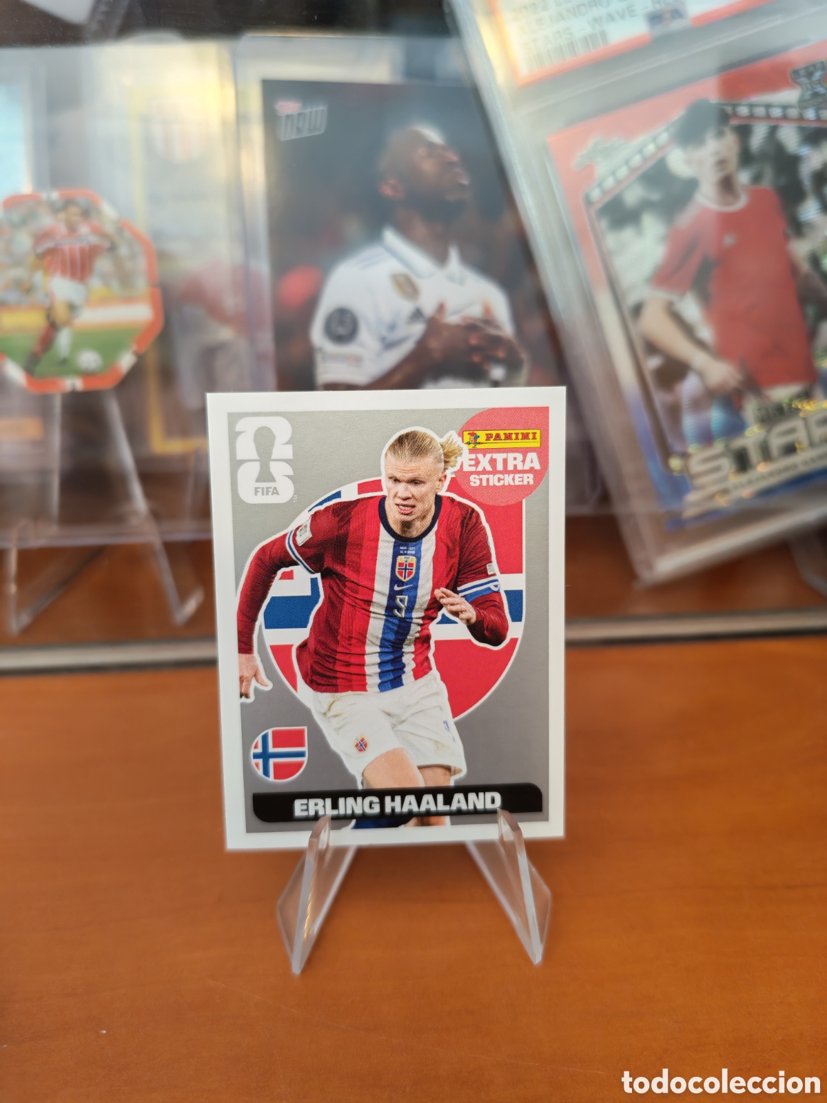 Cromos de F&uacute;tbol: Haaland Extra Sticker Plata Silver