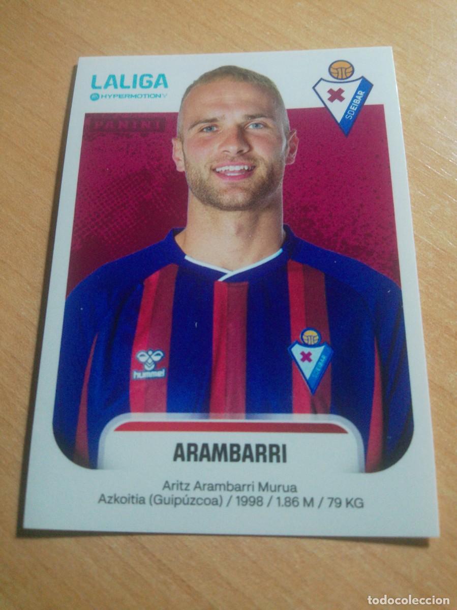 Figurine di Calcio: 199 ARAMBARRI DEL EIBAR 2&ordf; DIVISION HYPERMOTION 25 26 PANINI 2025 2026 NUEVO