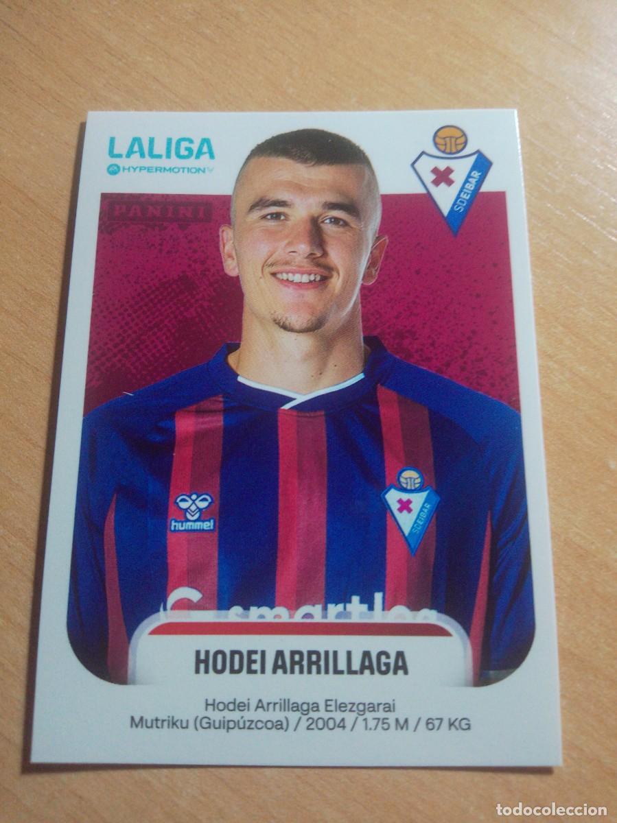 Cromos de f&uacute;tbol: 200 A HODEI ARRILLAGA DEL EIBAR 2&ordf; DIVISION HYPERMOTION 25 26 PANINI 2025 2026 NUEVO